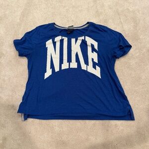 Nike Blue Graphic T-Shirt